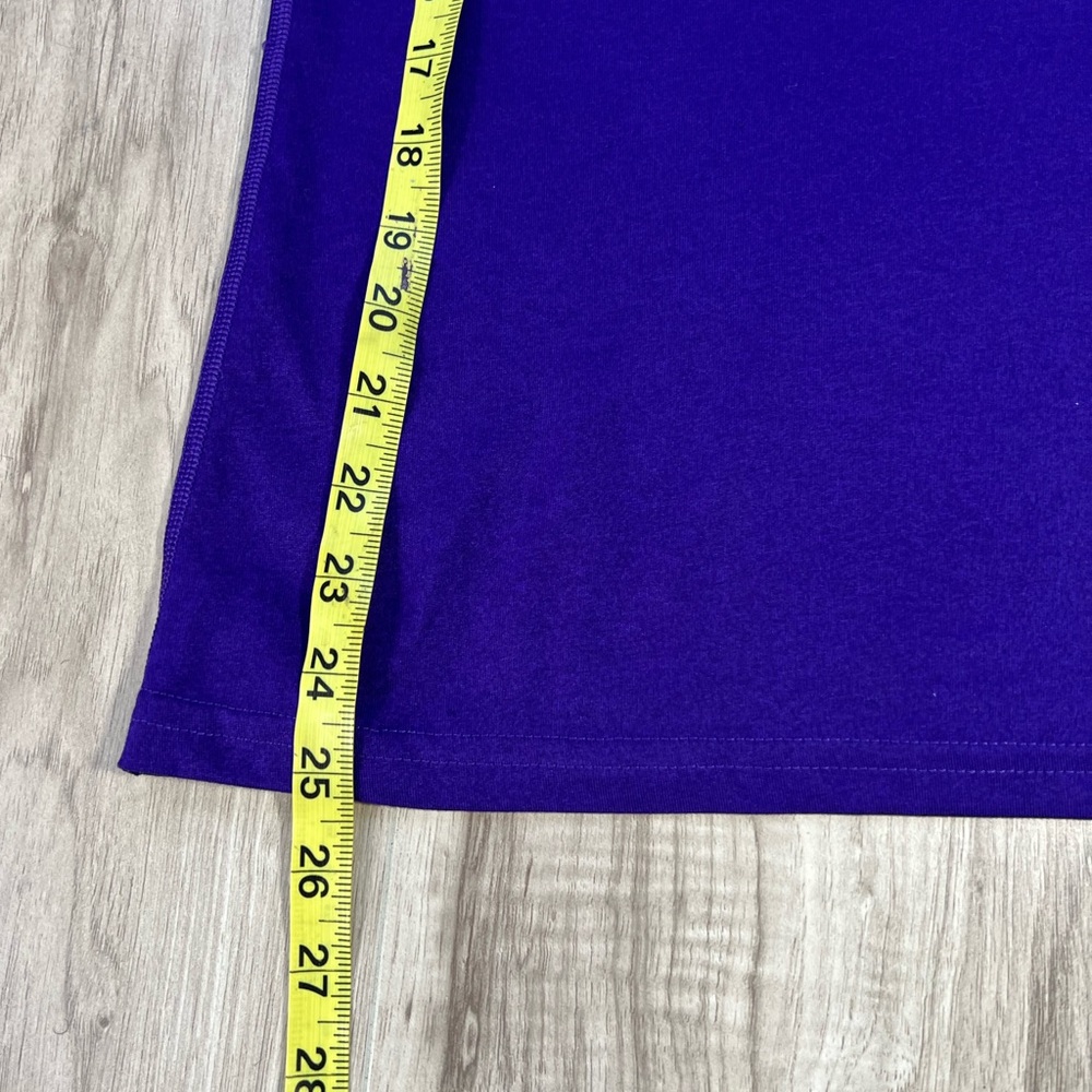 Nike Purple Fitted Short Sleeve Tee - Picture 5 of 6